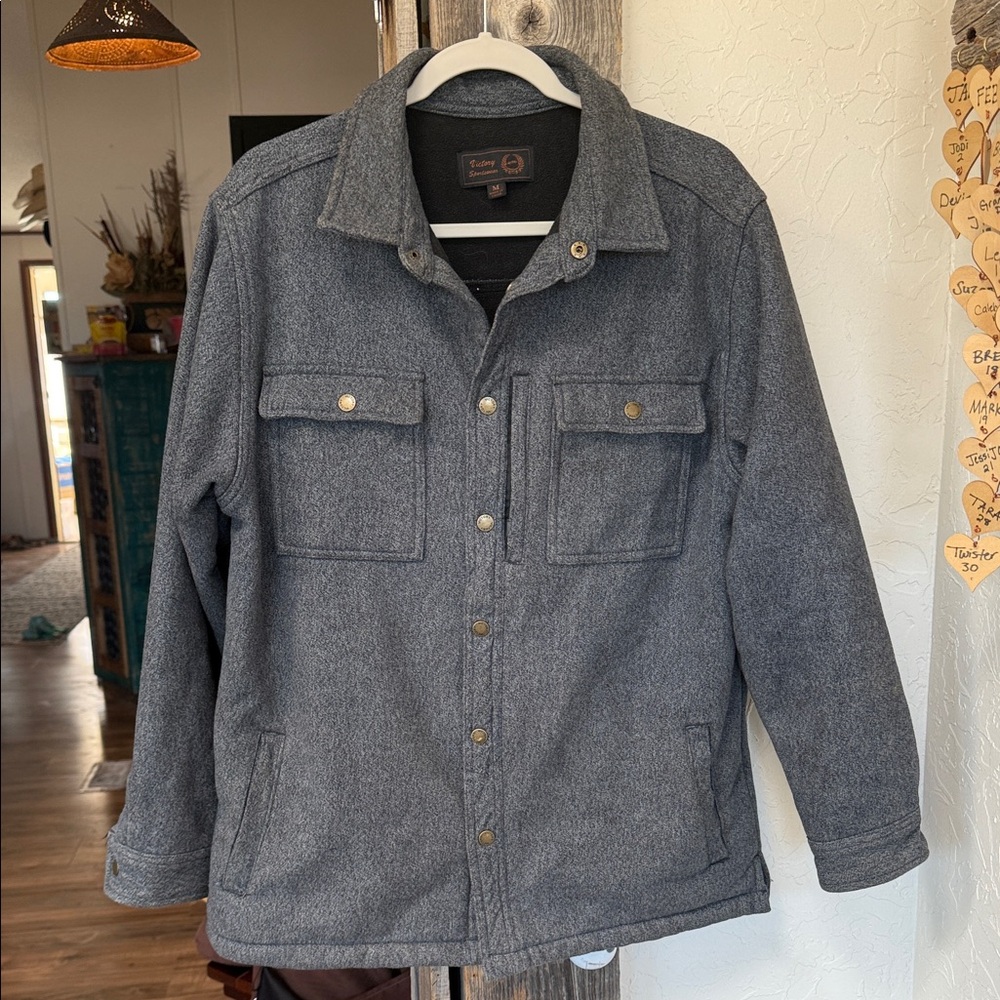 Gray Men's Jacket heavy.
